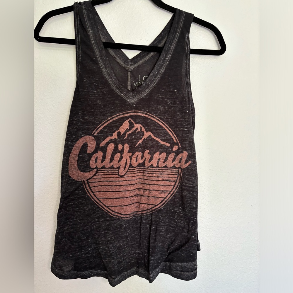 L.O.L Vintage Women’s Loose Fitting California Tank Top. Size Medium